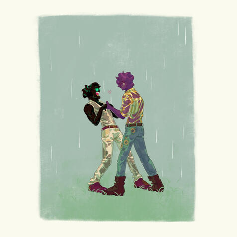 2 fully shaded full bodies